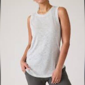 Athleta Grey Breezy Tank Top